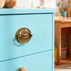 EIiegh 4 Pcs Ring Cabinet Handle,Oval Drop Swing Handles for