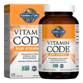 Garden Of Life Vitamin CODE Vitamina C 500mg 120 Cápsulas