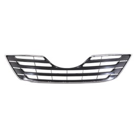 TYG (CAPA QUALITY) Chrome Front Grille Compatible with 2007-2009 Toyota CAMRY XLE USA Built & Japan Built, ABS OEM Replacement Bumper Grill for TO1200289 53101-06080-C0