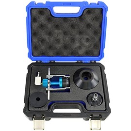 JoyFans Brake Clutch System Master Cylinder Adapter Kit, Works with Brake Bleeder Tool for Car Truck Brake Fluid Replacement, Automotive Universal 5PCS in Blue & Black Case