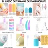 Kit de Botellas de Viaje, 16 Piezas, a Prueba de