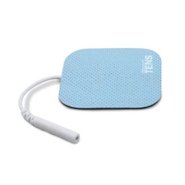 TENS Wired Electrodes Compatible with HealthMateForever, 2 inch x 2 inch Premium HealthMate Compatible Replacement Pads for TENS Units, Discount TENS Brand (2 inch x 2 inch 20 Pack)