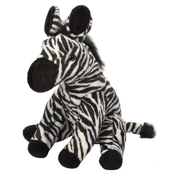Wild Republic Zebra Plush, Stuffed Animal, Plush Toy, Gifts for