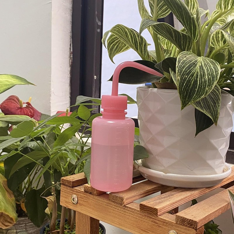 Valchoose 150ML Pink Wash bottles squeeze 5.1oz Mini Professional, Water