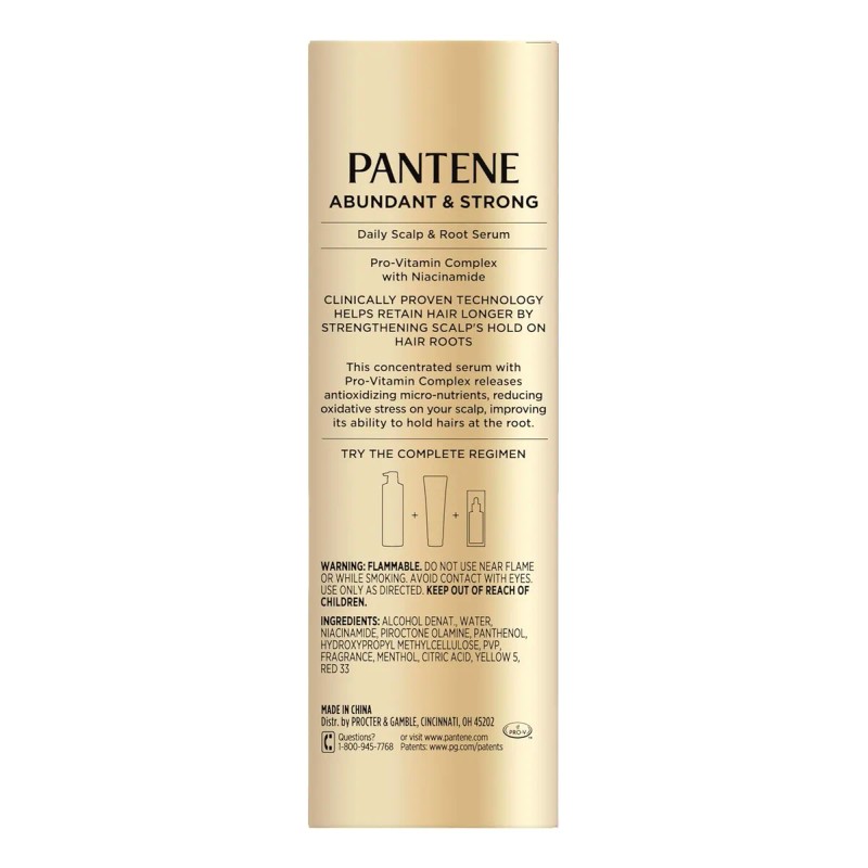Pantene Champú 3 Piezas Con Complejo Provitamina B5