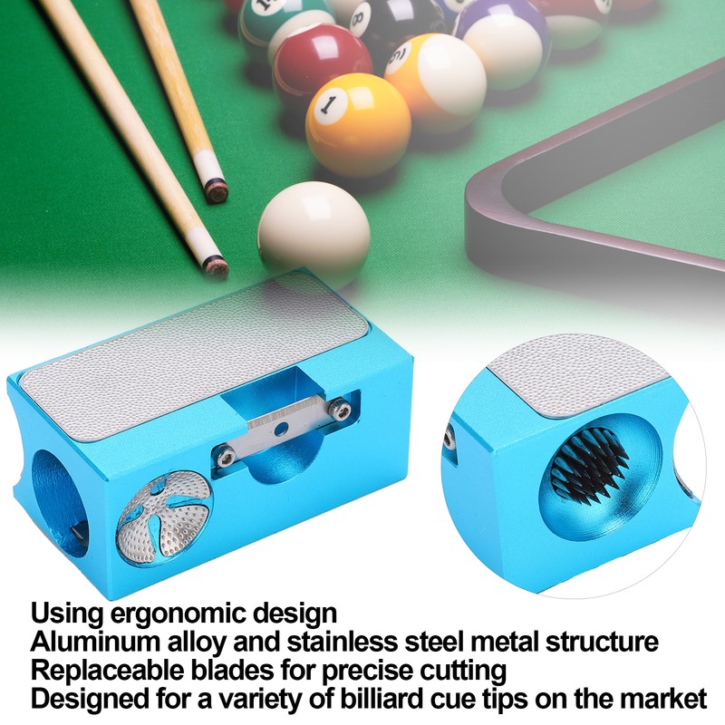 8 in 1 Billiard Tip Tool Multifunctional Tip Repair Shaper