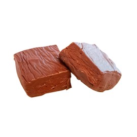 Lehman's Homemade Artisan Fudge, Freshly Made Gourmet Candy, 1 Pound Package - Chocolate No Nuts