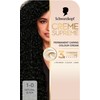 Schwarzkopf Creme Supreme 1-0 Natural Black, Permanent Hair Dye, Caring