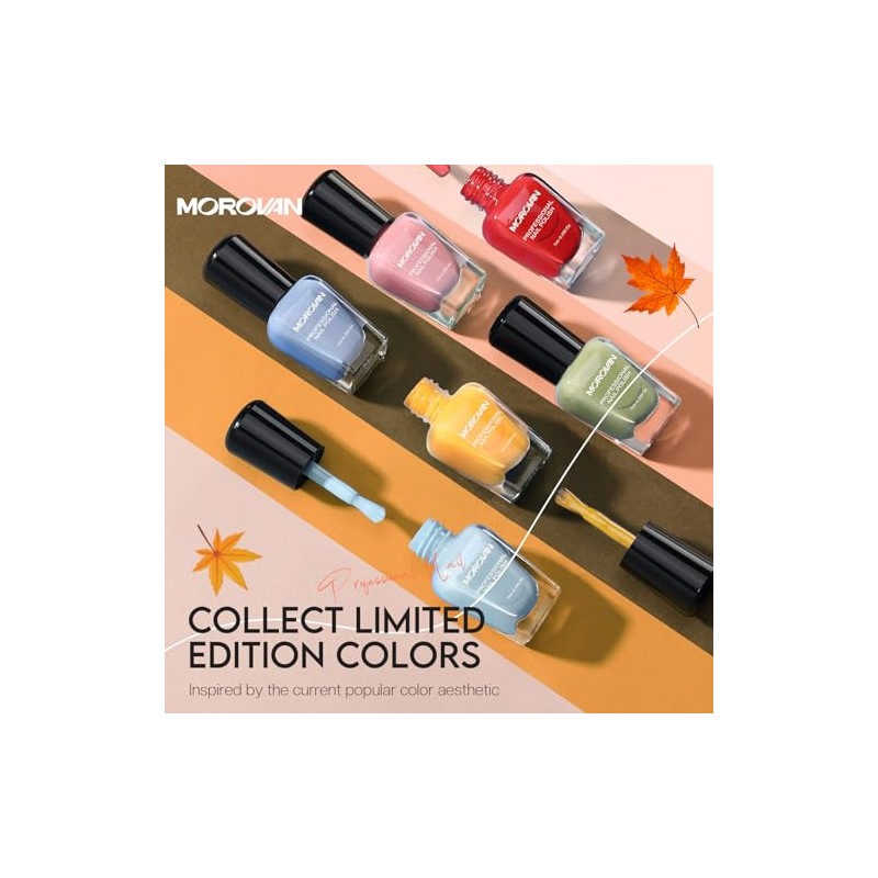 Morovan Set De Esmaltes De Uñas Kit De Esmaltes De