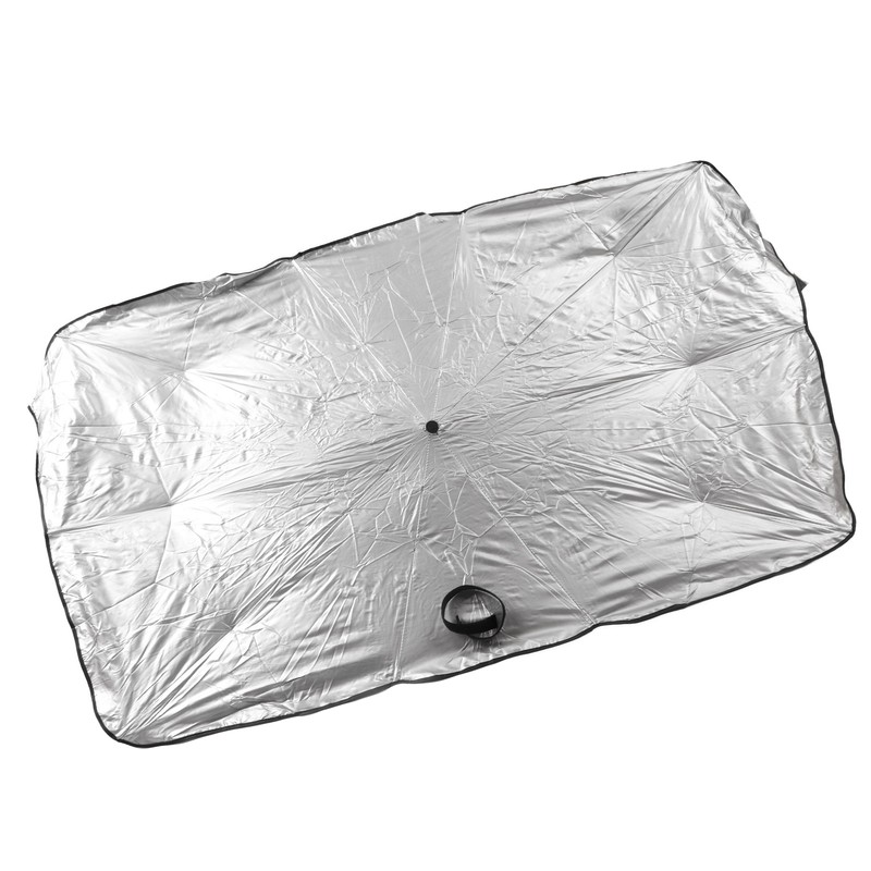 Car Sunshade Umbrella Silver Small Size Sun Protector Parasol Window