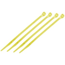 Absolute CT6100Y 6-Inch Cable Tie - 100 Pieces (Yellow)