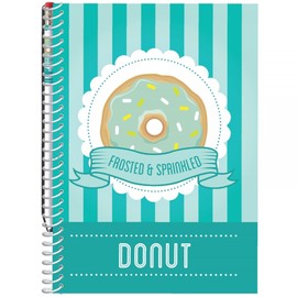 Scentco Scented Sketchbook, Sniff Smelly Fun Notebook, 8.3" x 5.8", Donut