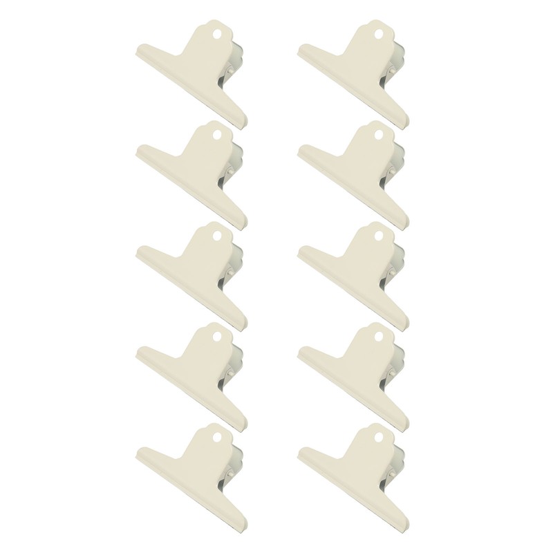 10Pcs Hinge Clips Large Metal Hinge Binder Clips for Paper