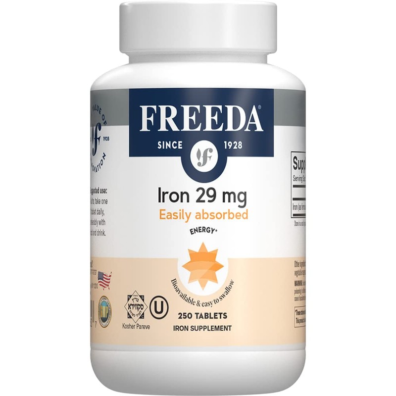 Freeda Ferrous Fumarate – Gentle Iron Tablets for Energy &