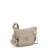 Kipling Gabbie Mini Printed Crossbody Bag Sign Beige Emb
