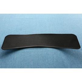 Ivamis Black 11 Inch Arched Blank Patch Rocker- 11x4 inch - P4033