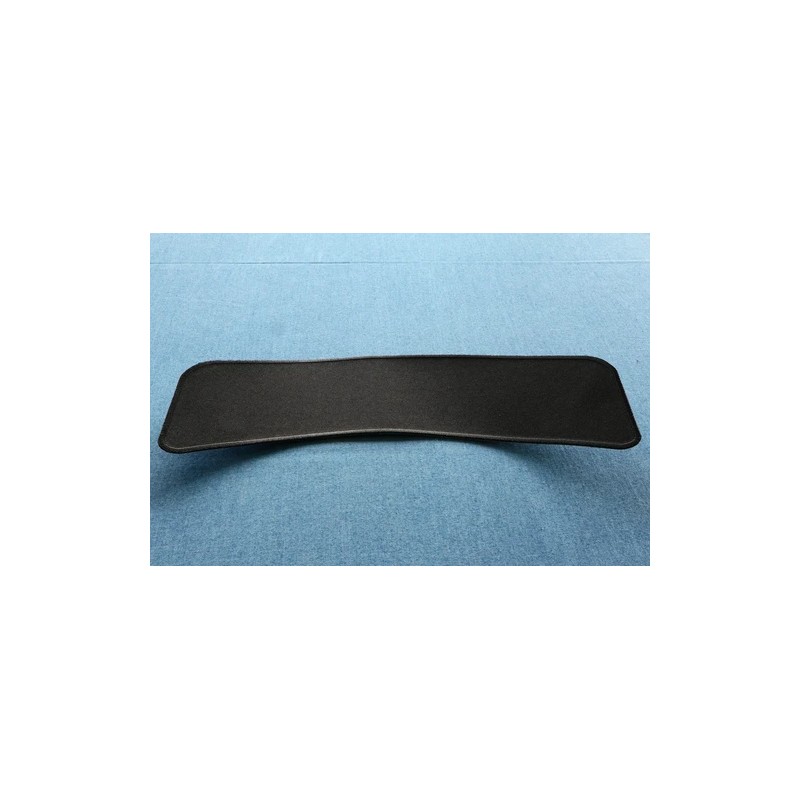 Ivamis Black 11 Inch Arched Blank Patch Rocker- 11x4 inch