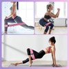 3pcs Non-Slip Fabric Resistance Bands for Working Out, Loop Exercise