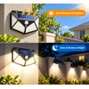 100 LED Solar Wall Light for Outdoor Lighting – Motion