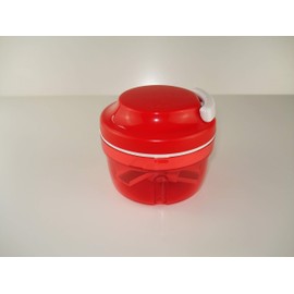 Tupperware Turbo Chef Speedy Boy Onion Cutter Red 10124