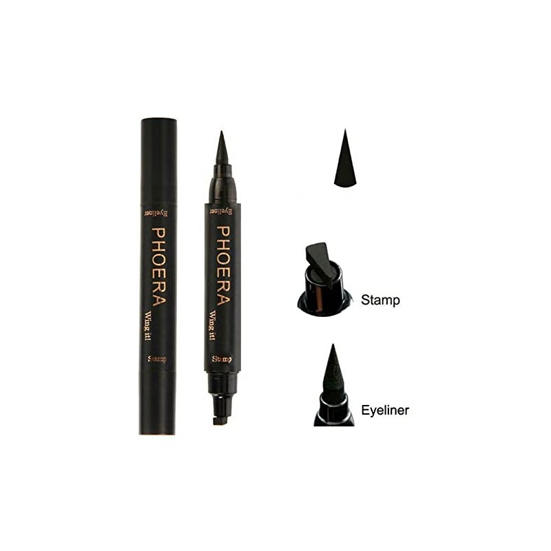 PHOERA 2 in 1 Wing Cat Eye Liner + Stamp