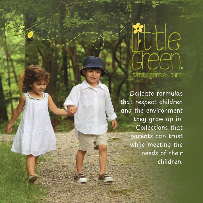Little Green Kids Curly Hair Cream, Anti Frizz Curl Defining