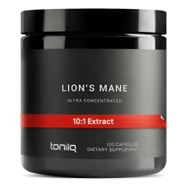 Toniiq Extracto Concentrado 10x Melena De León 120 Cápsulas