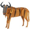 Fridolin 3D Paper Model Gnu