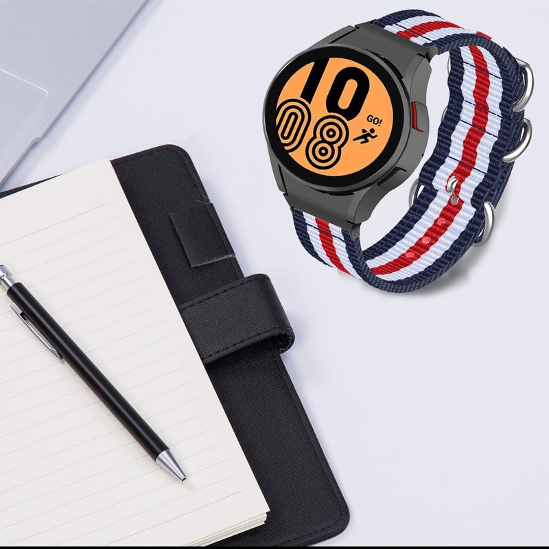 Smartwatch Wristbands Strap Canvas Smartwatch Replacement Band for Watch 4