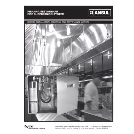 Ansul Piranha RESTAURANT Fire System DESIGN,INSTALL