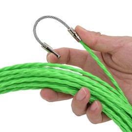 [LCYOUTH] Passing Wire, Dedicated Wire, Passing Tool, Steel Wire, Rod Diameter 0.18 inches (4.5 mm) (30 m), Green)
