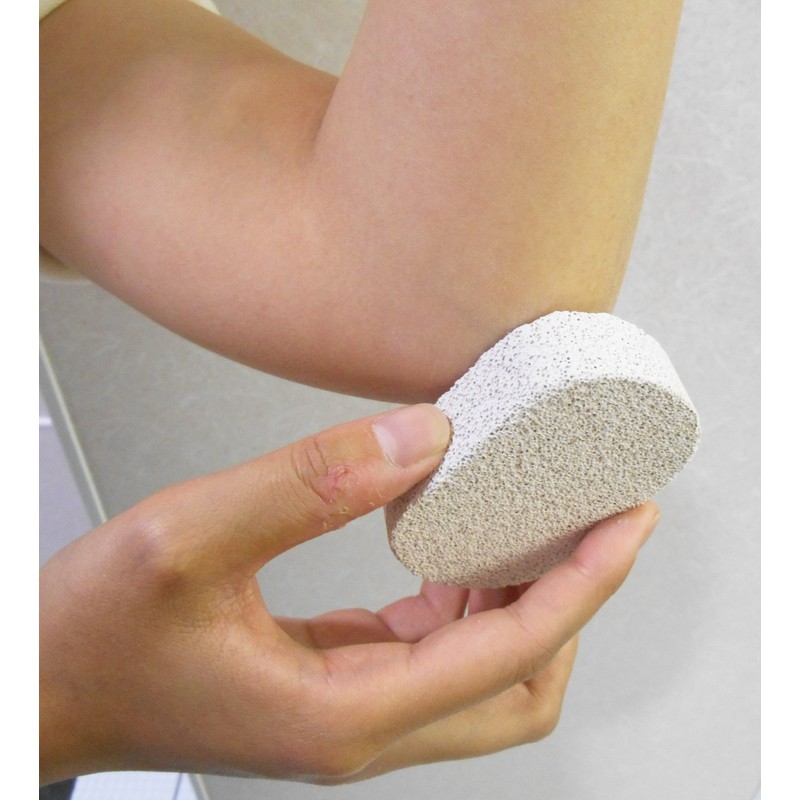 キクロン 軽石 7.5cm×5cm 1個入 かかと・ひじ・ひざの角質に すっきり角質ケア キクロンファイン