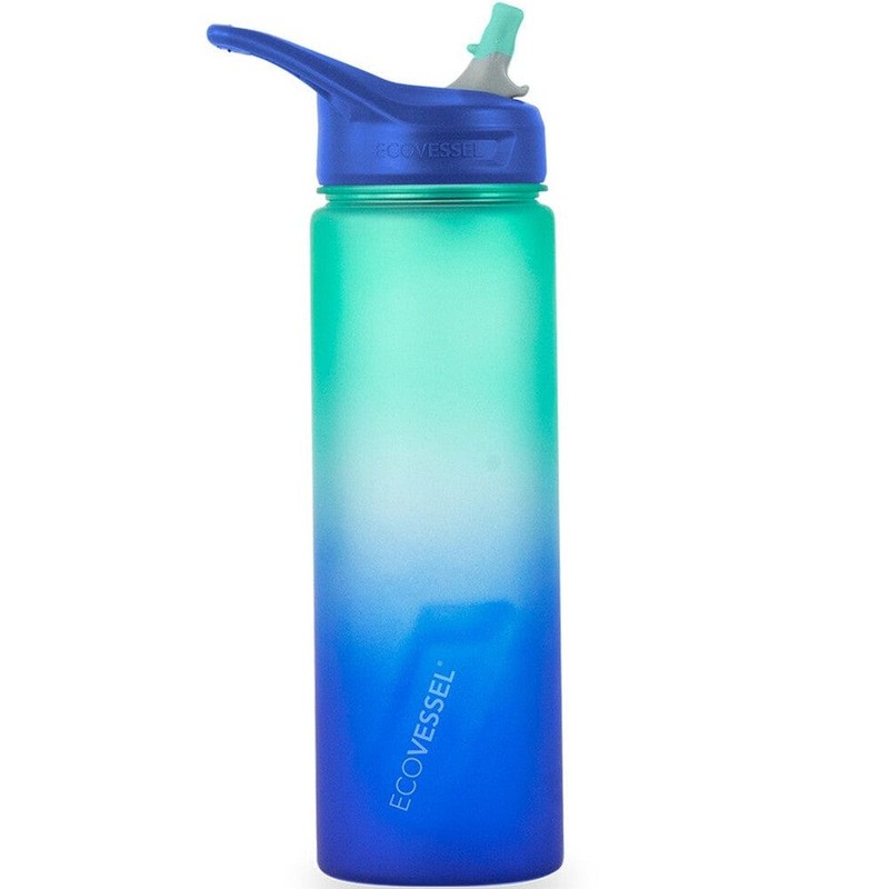 EcoVessel Wave Tritan Water Bottle 700ml, Lavender Fields