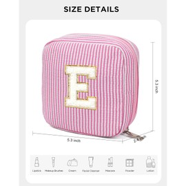 KOTORA College Graduation Gifts Birthday Gift for Girls Makeup Bag Cosmetic Bag Teacher Gifts for 3 4 5 6 7 8 9 10 11 12 13 Year Old (Pink, E)