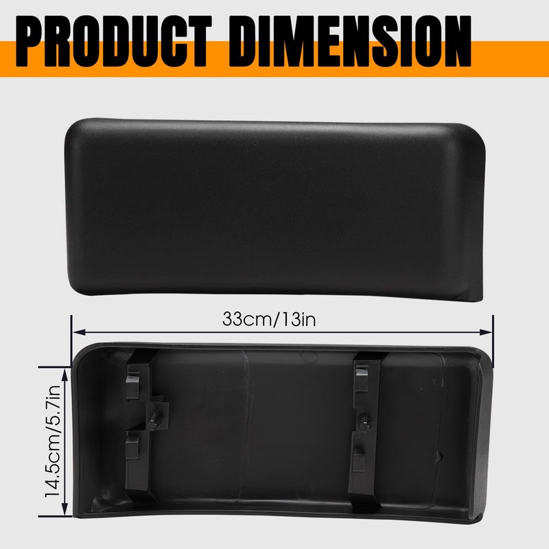 HAKA TOUGH Front Bumper Trim Center Cover Kit for Ford