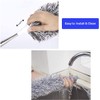Lomida Microfiber Duster with Extension Pole(Stainless Steel), Extra Long 100
