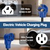 NEMA 10-30P to 14-50R EV Charger Adapter Cord, 30A Dryer