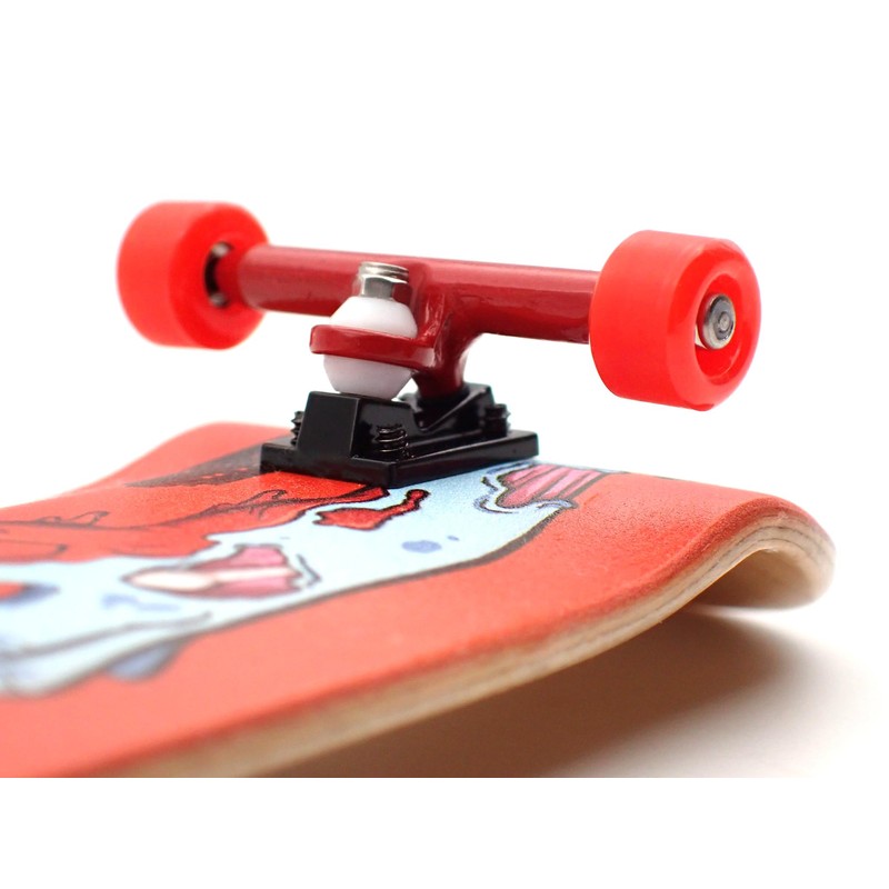 SPITBOARDS Fingerboard Urethane Wheels 60D with Real Ball Bearings Professional