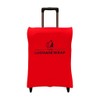 The Luggage Wrap - Small, Durable, Red Water-Resistant Luggage Cover