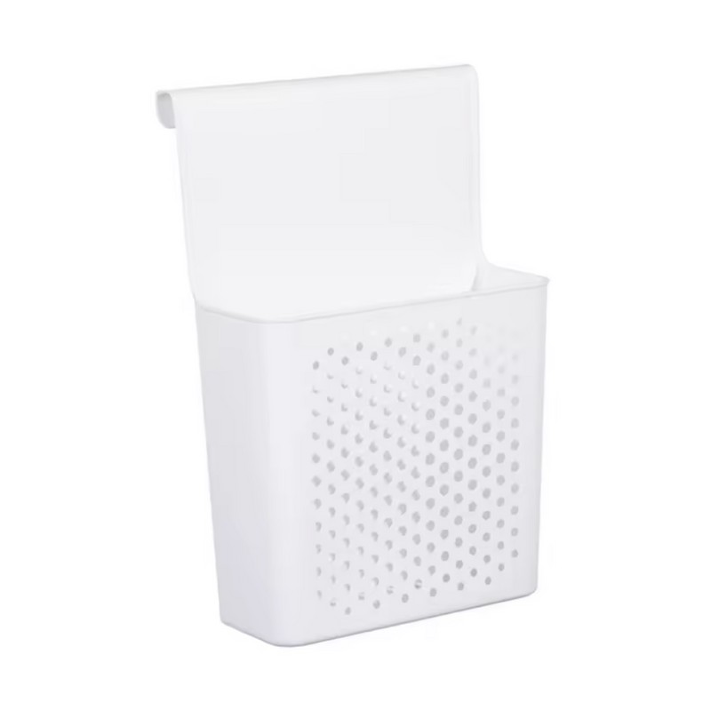 No-Drilling Cabinet Door Storage Organizer Basket - Wall Mounted Plastic