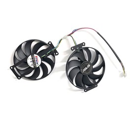 FDC10H12S9-C T129215SU 6PIN RTX 2060 Super GPU Fan for ASUS GTX 1660 1660Ti Dual EVO OC RTX2070 Graphics Card Cooler Fan (FDC10H12S9-C)