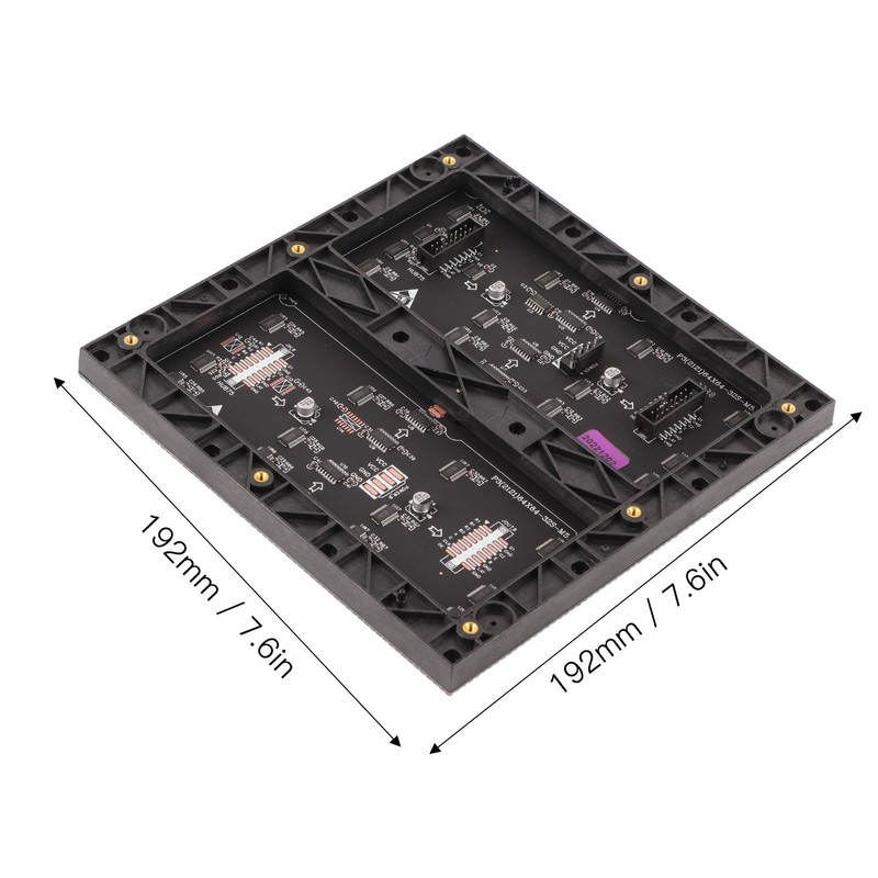 LED Matrix Panel 4096 RGB LEDs Full Color Adjustable Brightness
