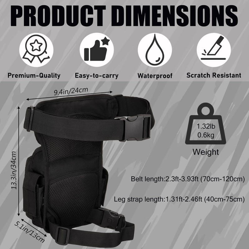 Protector Plus Tactical Drop Leg Bag Military Tool Gear Fanny