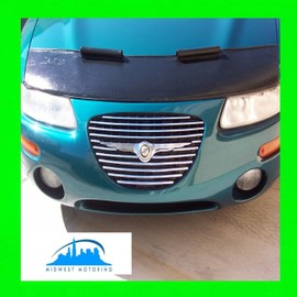 312 Motoring fits 1997-2000 Chrysler Sebring Chrome Trim for Grill Grille 1998 1999 97 98 99 00 Coupe LXI