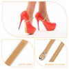 AHIER Women's Detachable PU Leather Shoe Straps,High Heels Anti-loose Shoelace