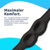 Nachtwaechter Anina 3D Sleeping Mask, 100% Blackout, Super Comfortable Sleeping