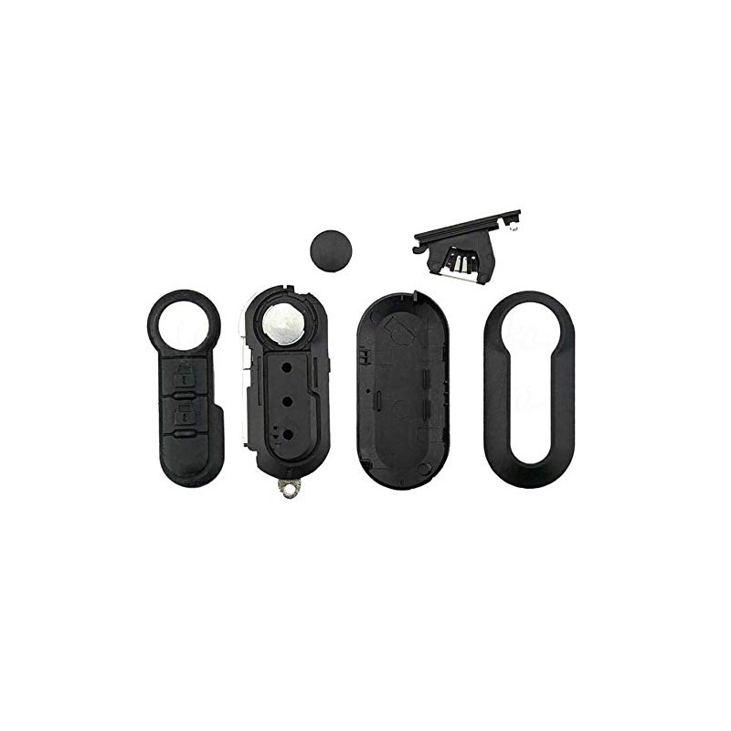 Replacement Remote Control Key Compatible with Fiat Grande Punto Evo