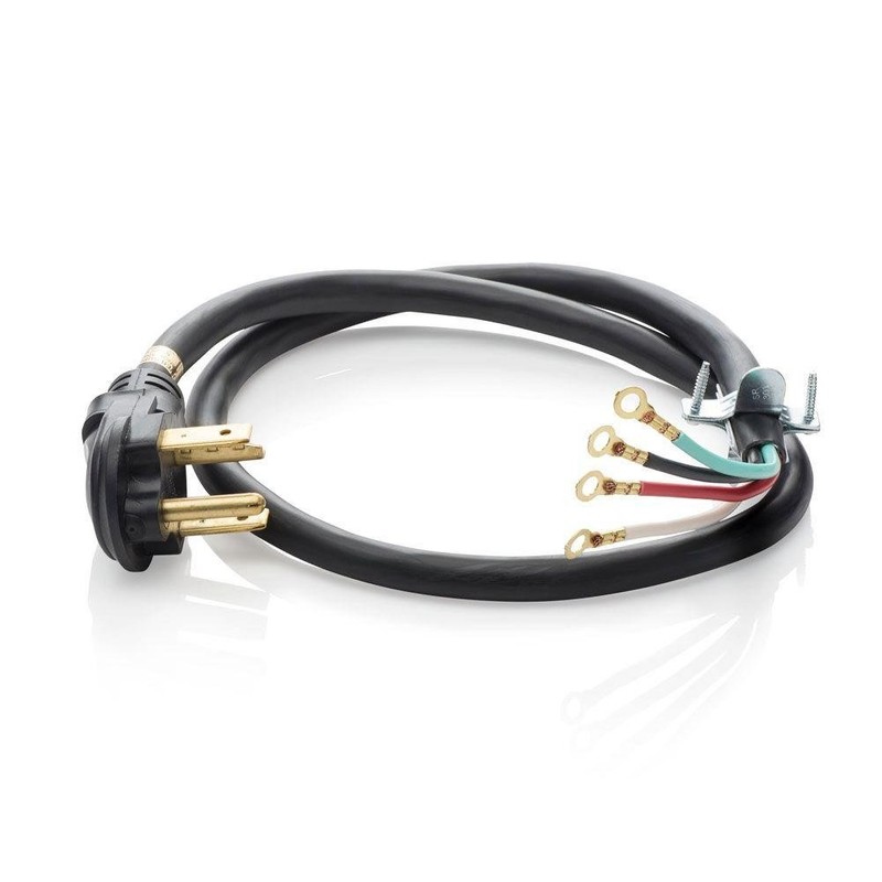 Smart Choice 6-Foot Long 30 Amp 4-Prong Dryer Cord