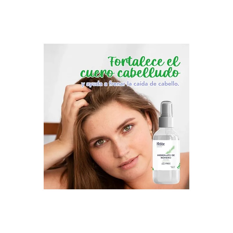 Tonico Natural De Romero Facial Hidrolato Balanceador De Ph