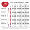 Red Heart Super Saver Ombre Navy Yarn - 2 Pack